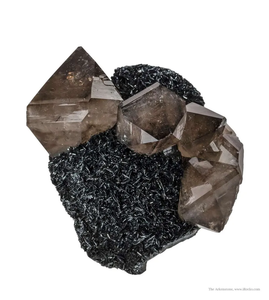 Quartz on Hematite image