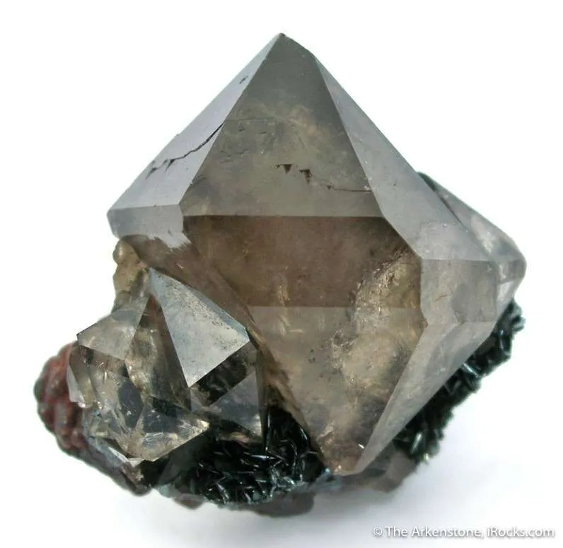 Quartz on Hematite image