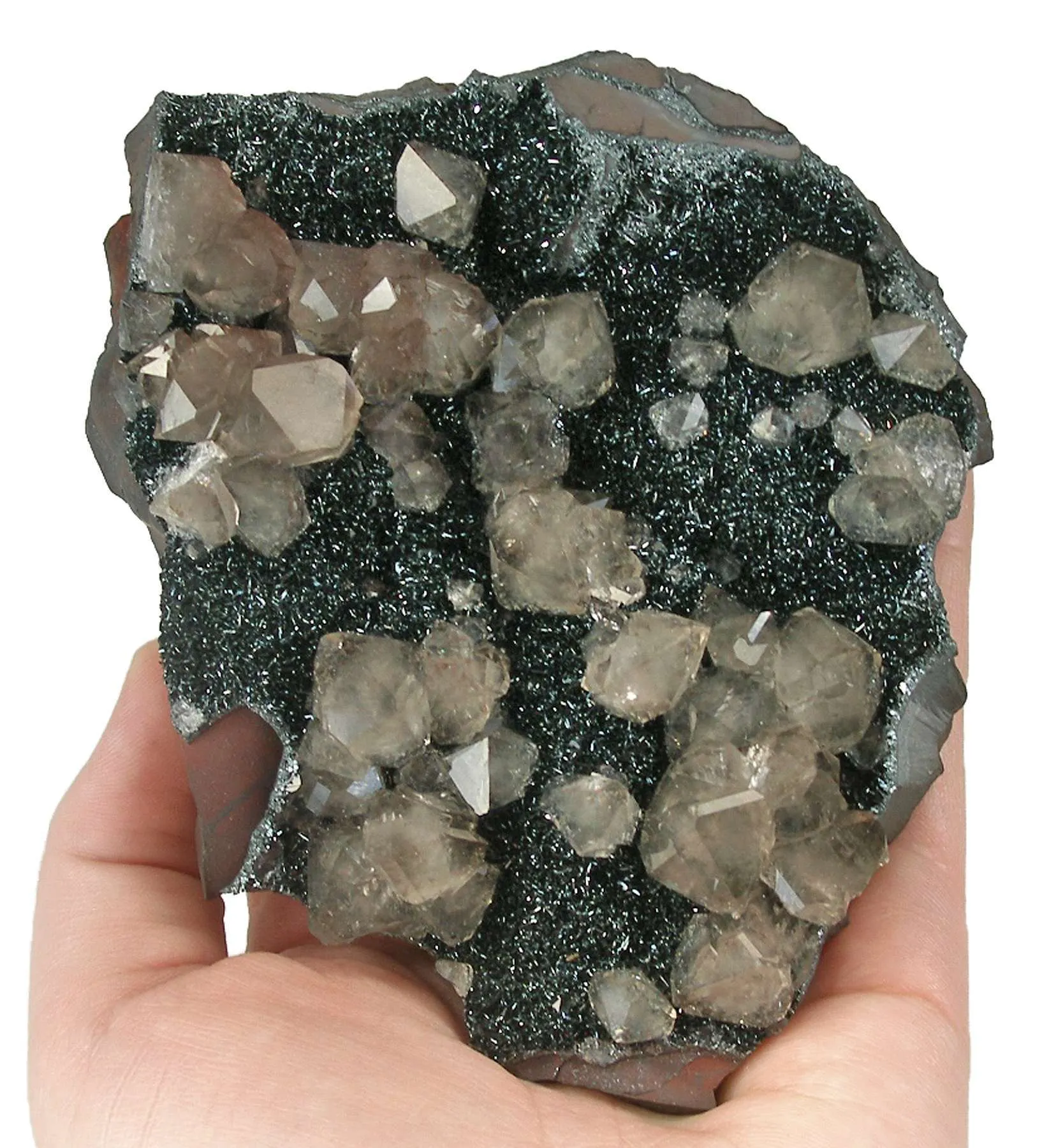 Quartz on Hematite - image 4