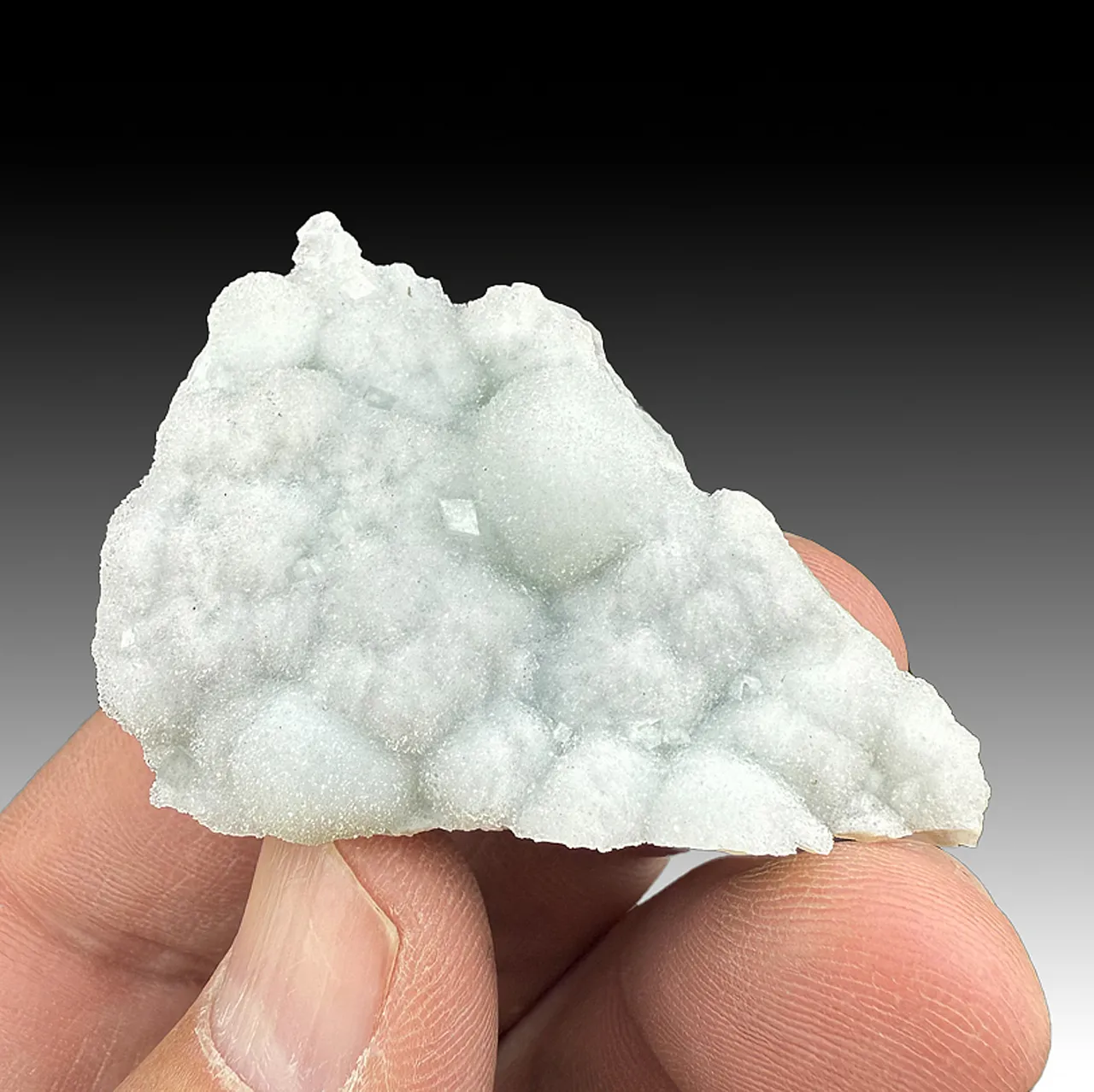 Quartz on Hemimorphite - image 1