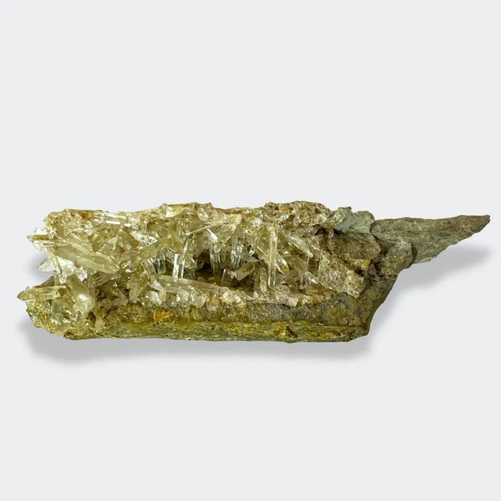 Quartz on Matrixfrom France, Auvergne-Rhône-Alpes, La Gardette Mine