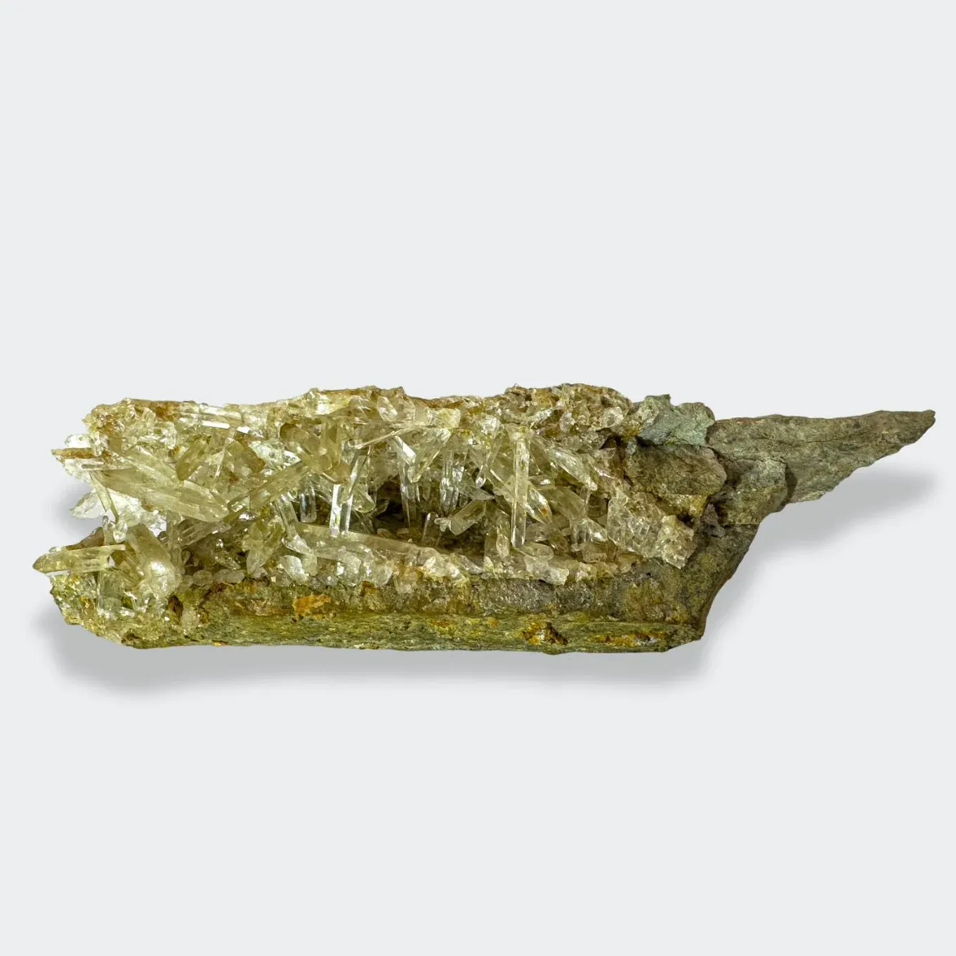 Quartz on Matrixfrom France, Auvergne-Rhône-Alpes, La Gardette Mine - image 1