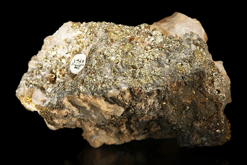 Quartz on Pyrite - image 2
