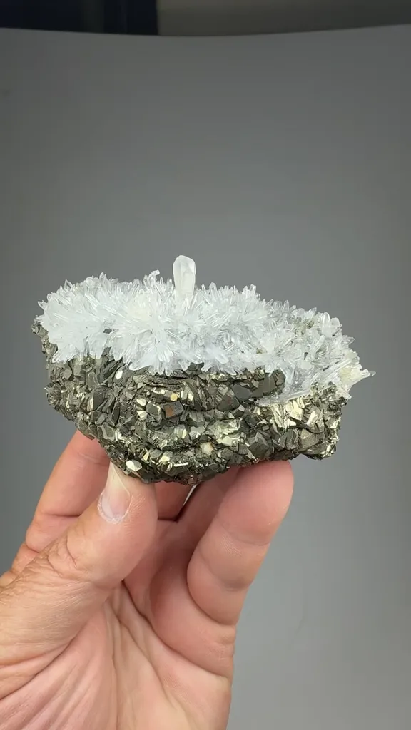 Quartz on Pyrite after Pyrrhotite - image 2