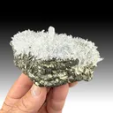 Quartz on Pyrite after Pyrrhotite - image 1