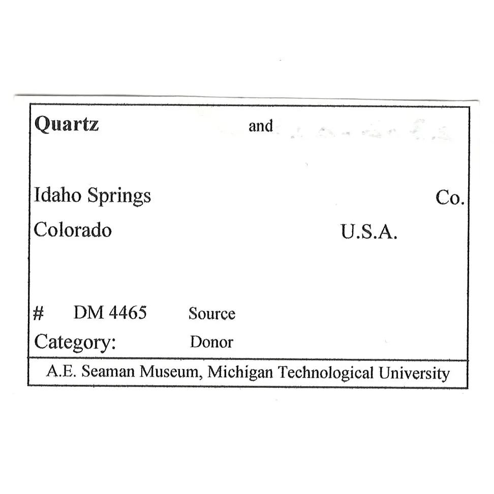 Quartz on Pyrite - image 5