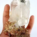 Quartz on Quartz And Siderite - image 2