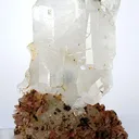 Quartz on Quartz And Siderite - image 1