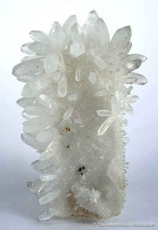 Quartz on Quartz Pseudomorph After Baryte image