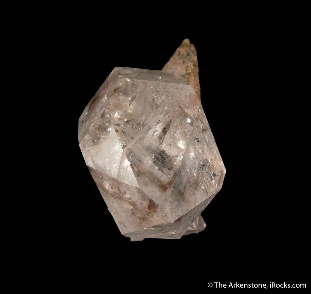 Quartz on Quartz, with Chalcopyrite - image 5