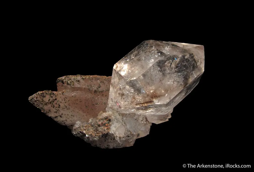 Quartz on Quartz, with Chalcopyrite - image 3