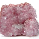 Quartz on Rhodochrosite - image 1