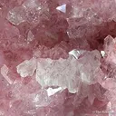 Quartz on Rhodochrosite - image 2