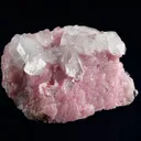 Quartz on Rhodochrosite - image 3