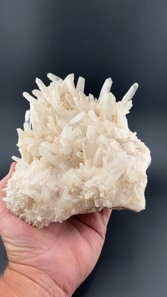 Quartz on Rhodochrosite image