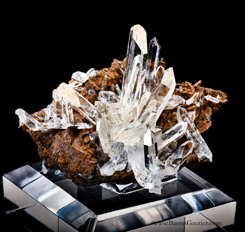 Quartz on Siderite - image 2