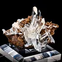 Quartz on Siderite - image 2
