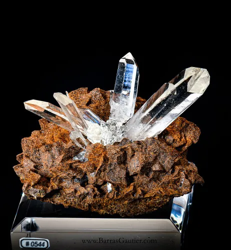 Quartz on Siderite - image 3