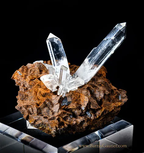 Quartz on Siderite - image 2