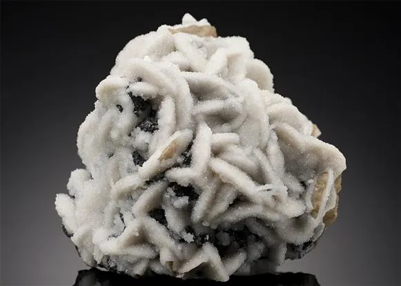 Quartz on Siderite with Sphalerite - image 1