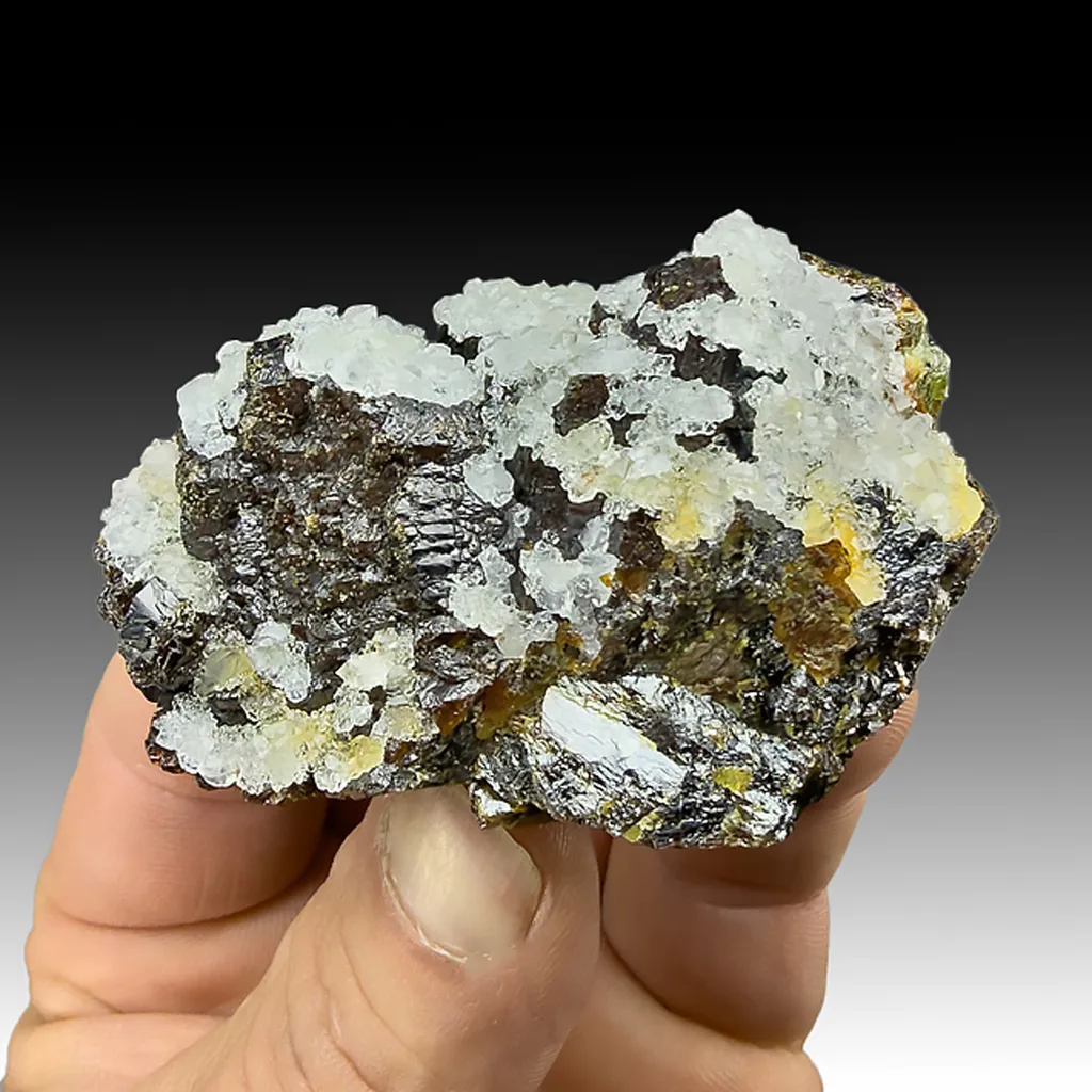 Quartz on Sphalerite image