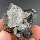 Quartz on Sphalerite - image 1