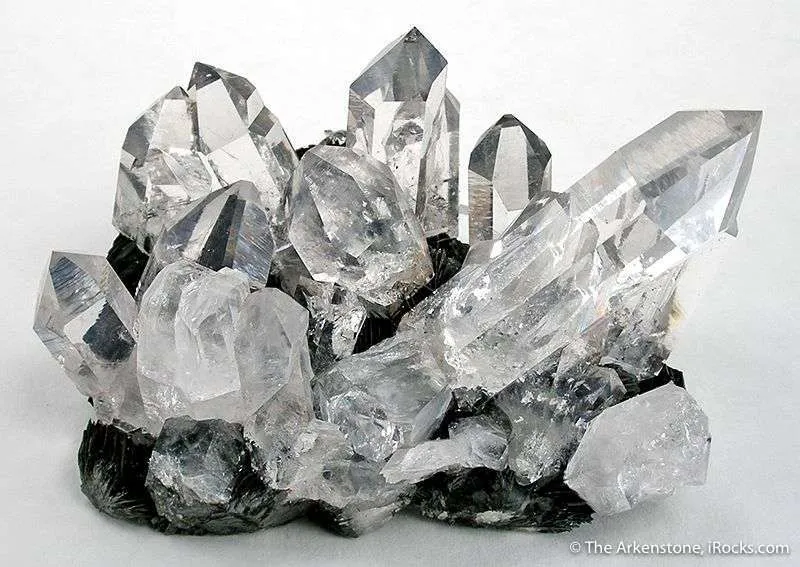 Quartz (Optical Quality) on Hematite image