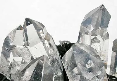 Quartz (Optical Quality) on Hematite - image 2