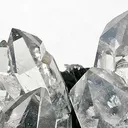 Quartz (Optical Quality) on Hematite - image 2
