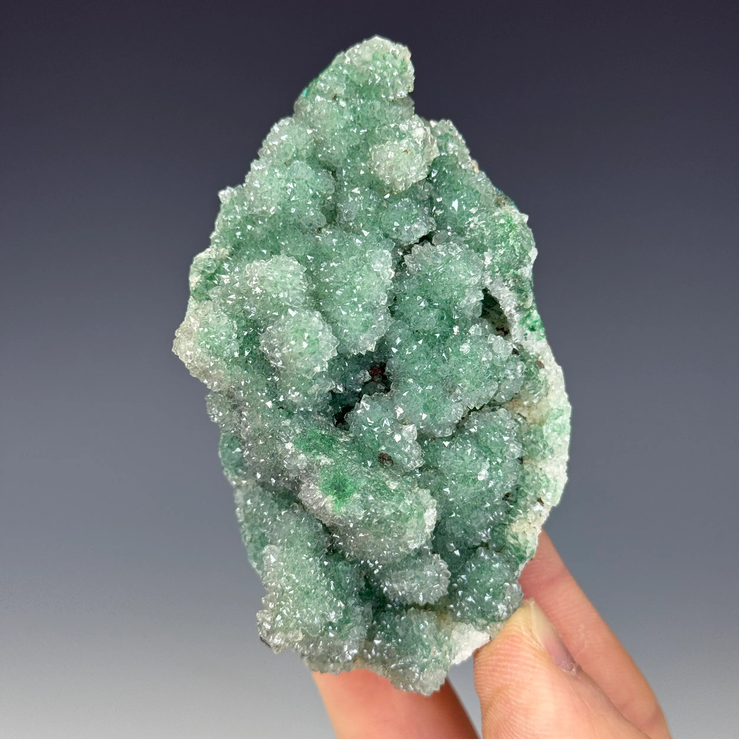 Quartz over Malachite - image 1
