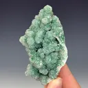 Quartz over Malachite - image 3