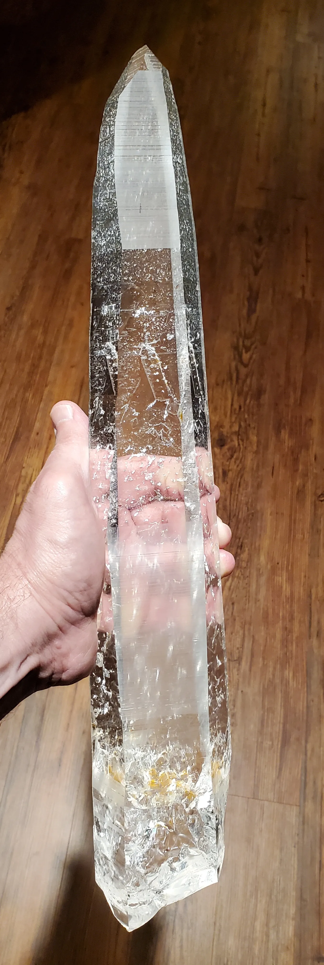 Quartz, Penas Blancas Mine, Vasquez-Yacopi Dist., Boyaca Dept., Colombia - image 5