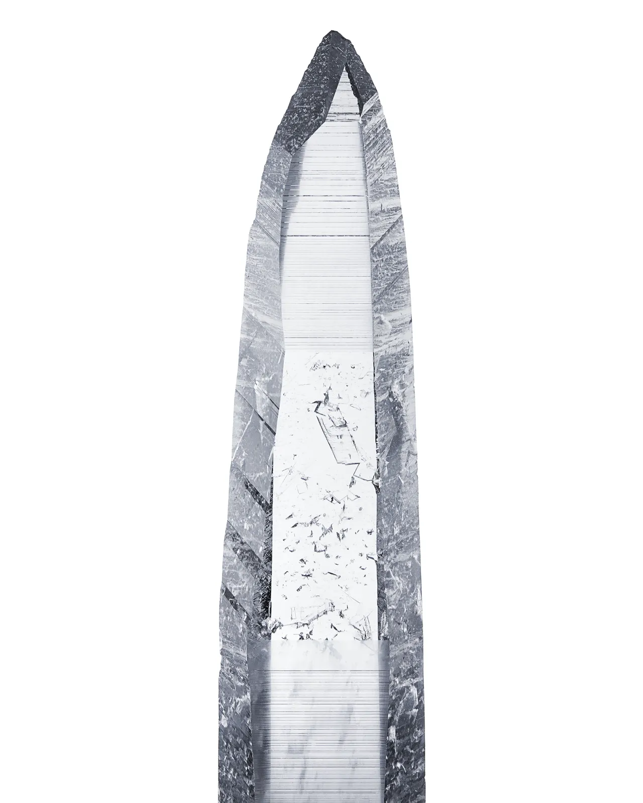 Quartz, Penas Blancas Mine, Vasquez-Yacopi Dist., Boyaca Dept., Colombia - image 4