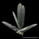 Quartz (Prase) Included by Actinolite - image 4