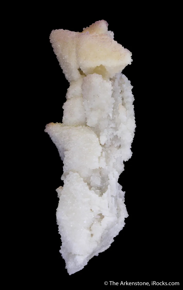 Quartz ps. after Calcite and Stibnite, Fluorite - image 4