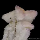 Quartz ps. after Calcite and Stibnite, Fluorite - image 7