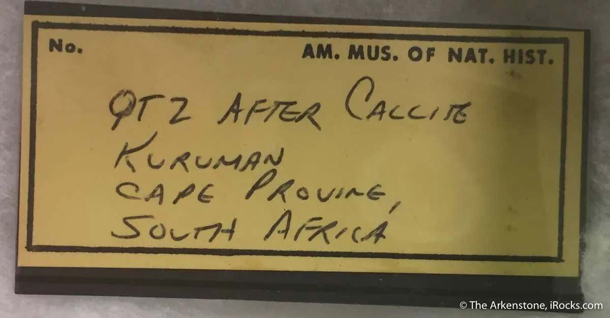 Quartz ps. after Calcite - image 5