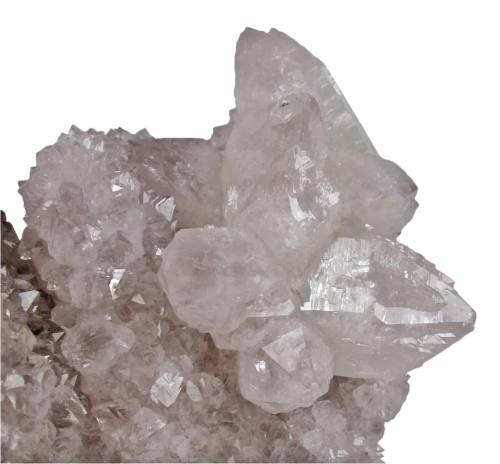 Quartz Ps. After Danburite With Quartz - image 2