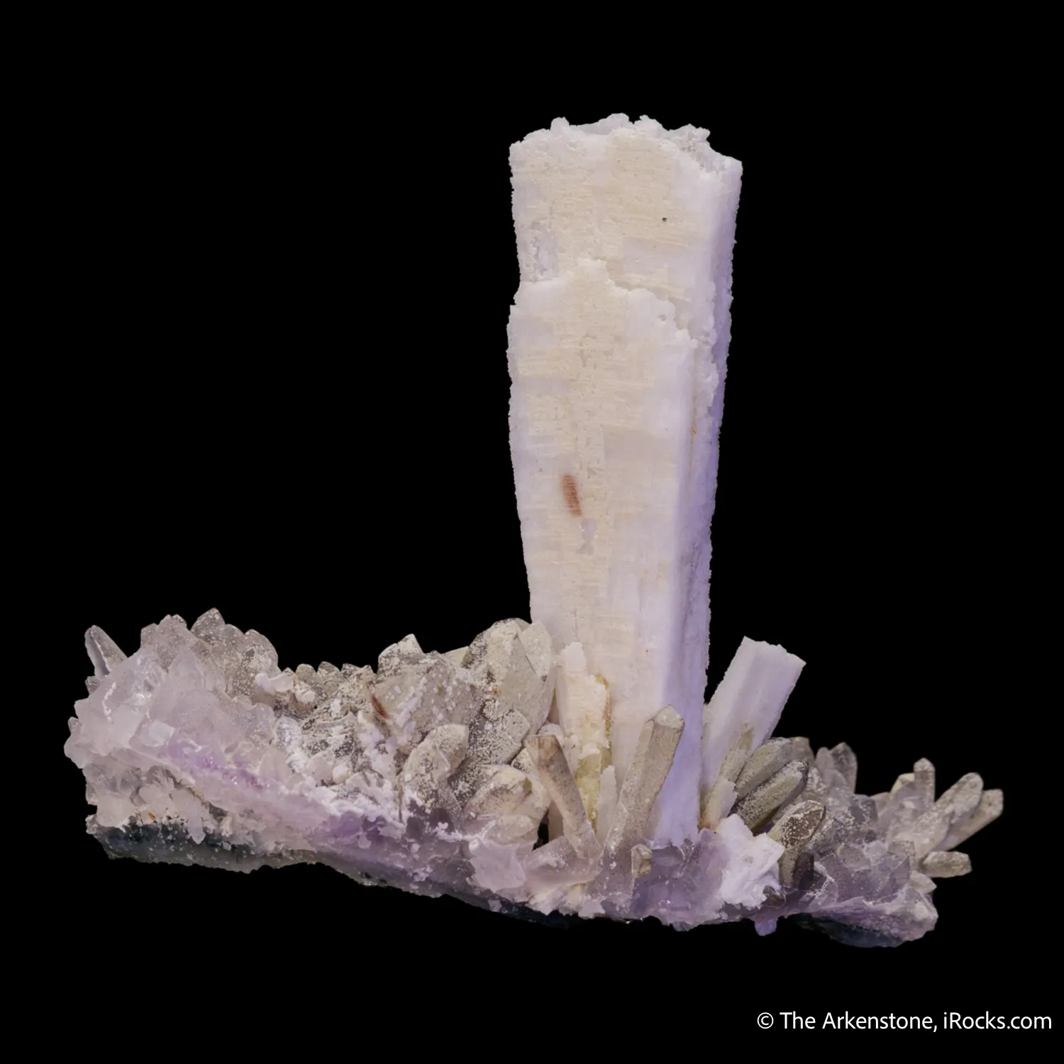 Quartz ps. Anhydrite - image 1