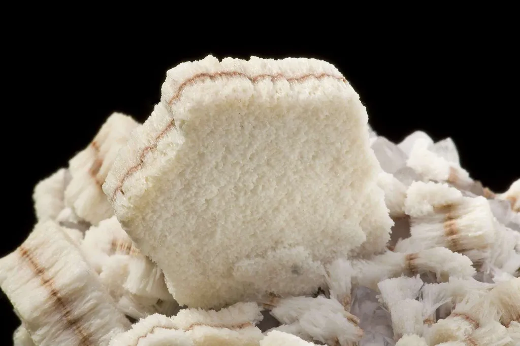 Quartz Ps. Calcite on Quartz - image 2