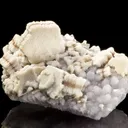 Quartz Ps. Calcite on Quartz - image 1