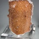 Quartz ps. Danburite with Calcite - image 1