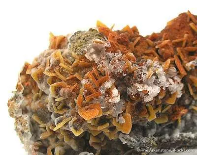 Quartz Ps. Wulfenite - image 2