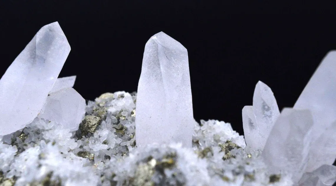 Quartz Pyrite - 300 grams - Madan ore field, Smolyan Oblast, Bulgaria - image 4