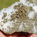 Quartz & Pyrite 900 grams - El Hammam Mine, Khémisset Province, Rabat-Salé-Kénitra Region, Morocco - image 6