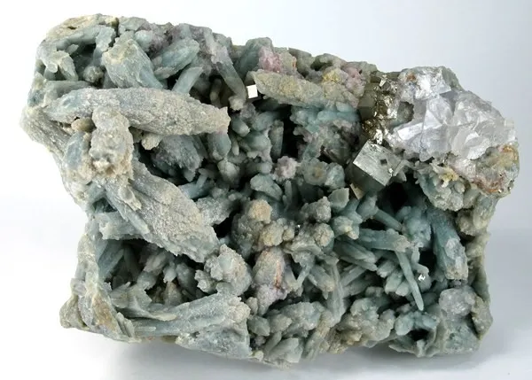 Quartz, Pyrite image
