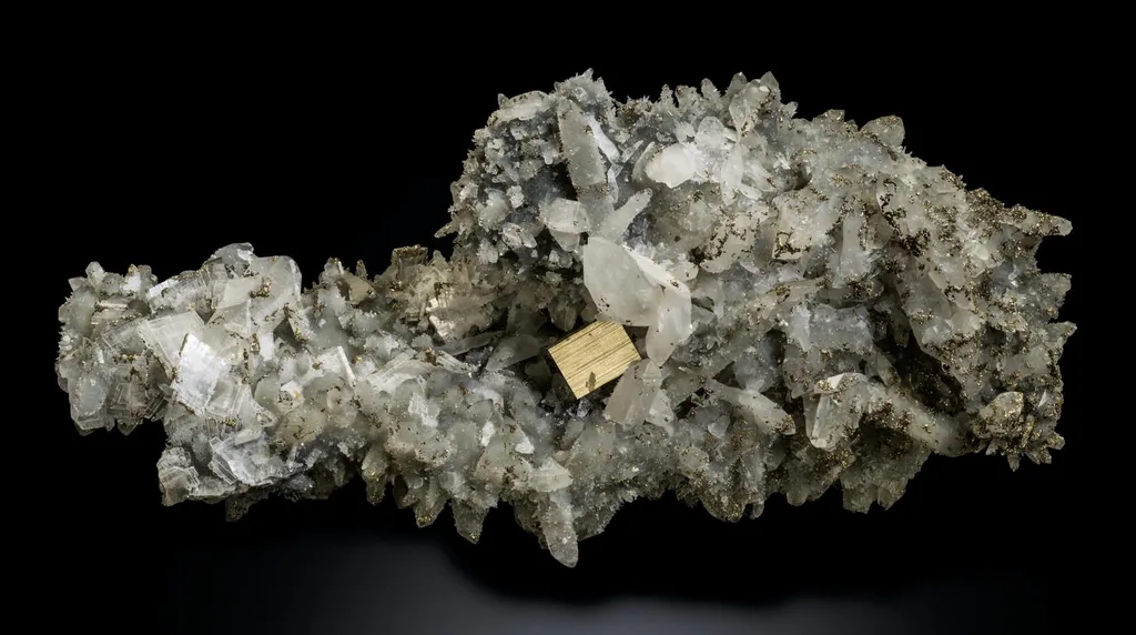 Quartz, Pyrite, Barite image
