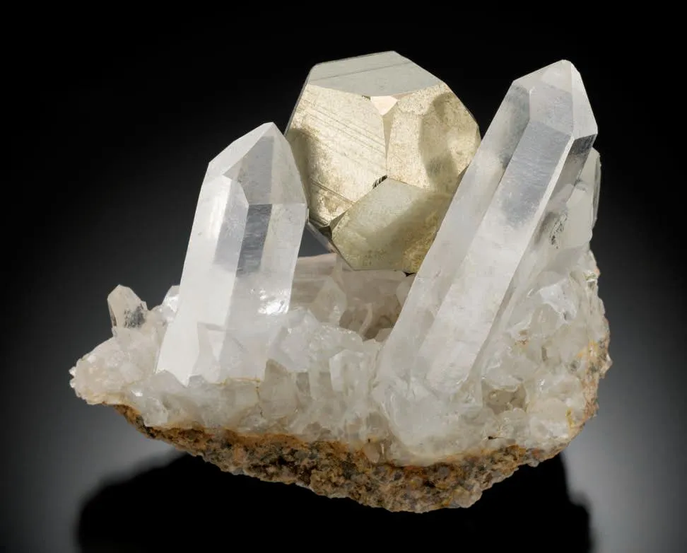 Quartz, Pyrite - image 1