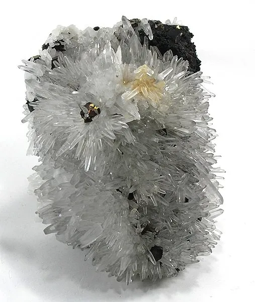 Quartz, Pyrite image