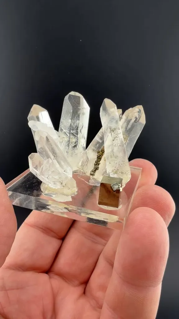 Quartz, Pyrite set image